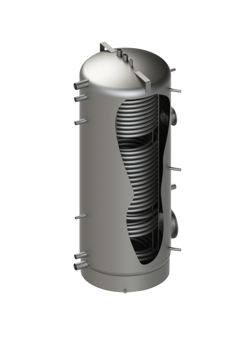 Varmtvandsbeholder 10m2/1000L