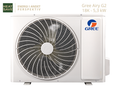 Gree Airy G2 18K 5,3 kW – Luft/luft varmepumpe udedel