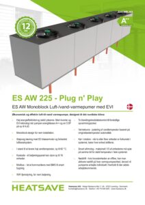 Datablad ES AW225 EVI M Plug N Play pdf