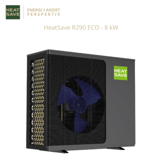 HeatSave R290 ECO - 8 kW Luft/vand Varmepumpe
