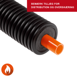 PRÆISOLERET RØR VARME  SINGLE225/125X11.4