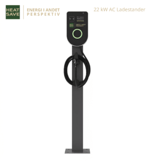 22 kW AC ladestander, lader til hjemmet, privat elbil lader, ladestander med app, ladestander med rfid