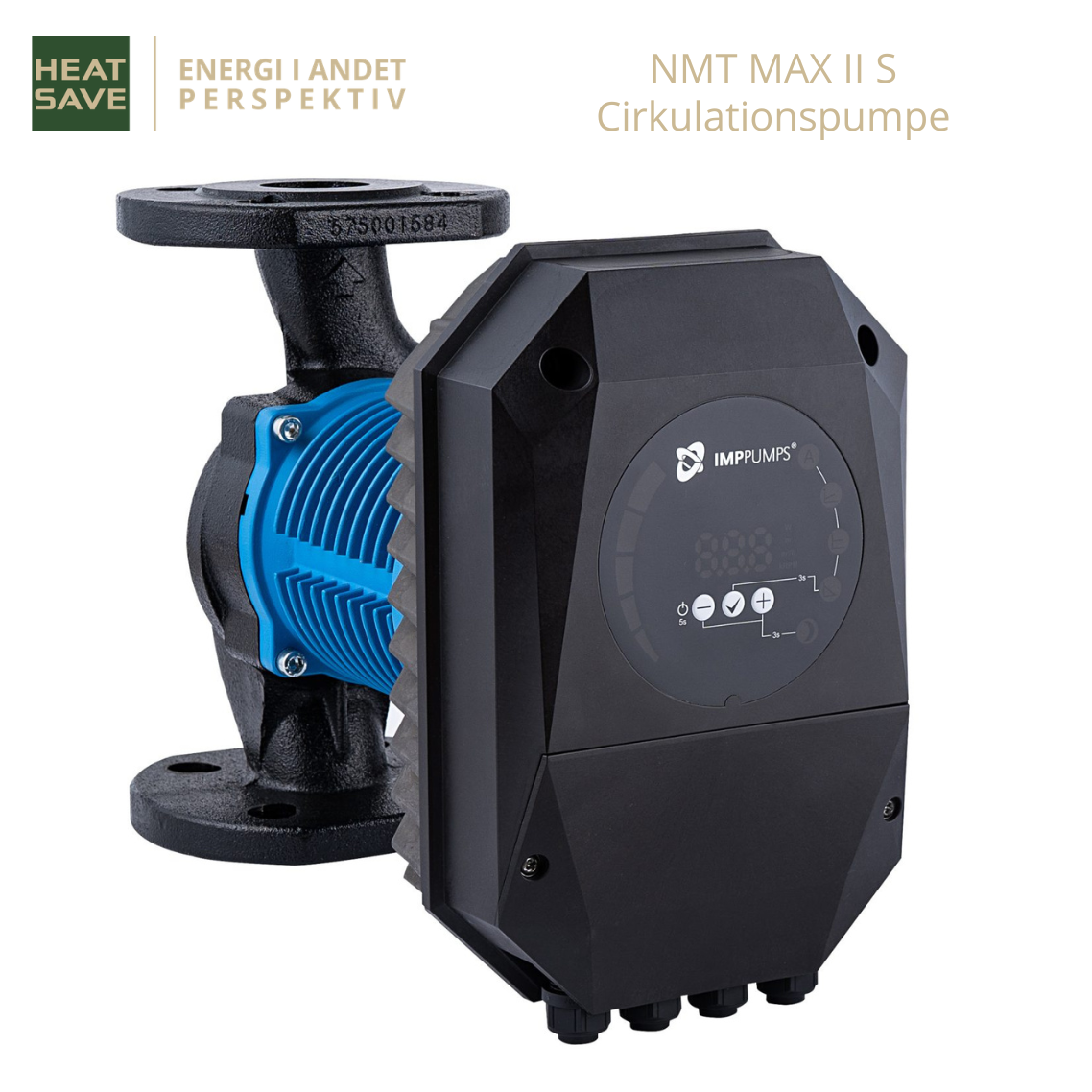 Cirkulationspumpe NMT MAX II S 65/180 – F340 2 Cirkulationspumpe NMT MAX II S 65/180 – F340 - Billede 2