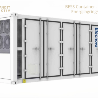 20 fods 2170 kwh energilagringscontainer