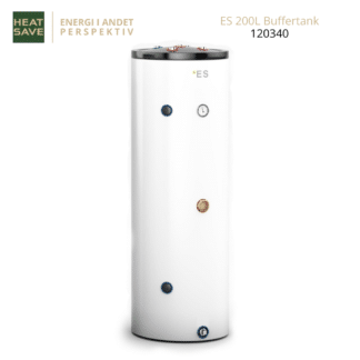 ES BT200TC Buffertank – 200L (m/ R50-stik & Top-tilslutning)