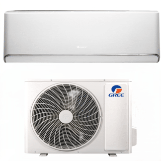 Gree Airy G2 18K, hvid luft/luft varmepumpe, luft til luft varmepumpe, varmepumpe komplet sæt